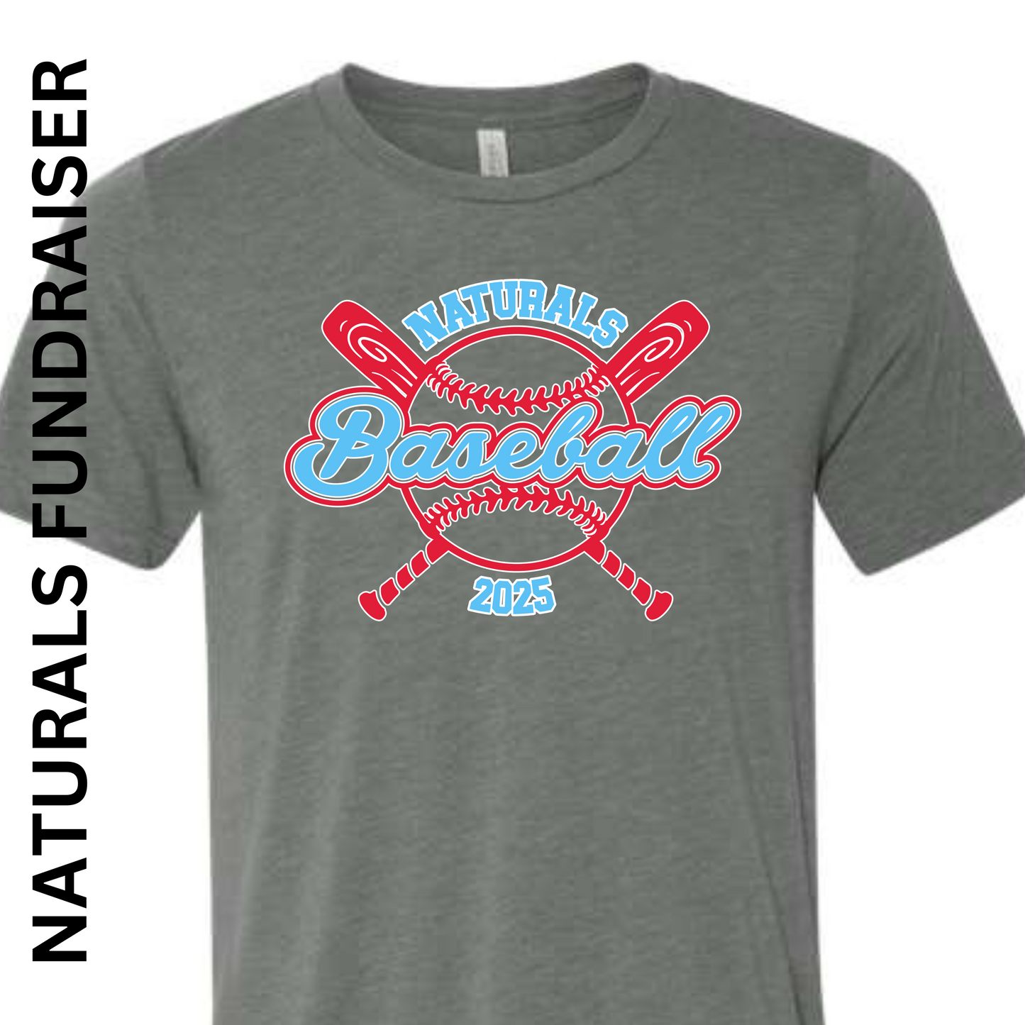 Naturals Fundraiser 6 ROSTER TEE