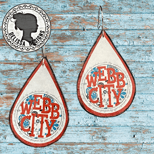 Webb City Flower Power Earrings