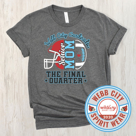 Webb City Cardinals Football Senior Mom 2026 The Last Quarter