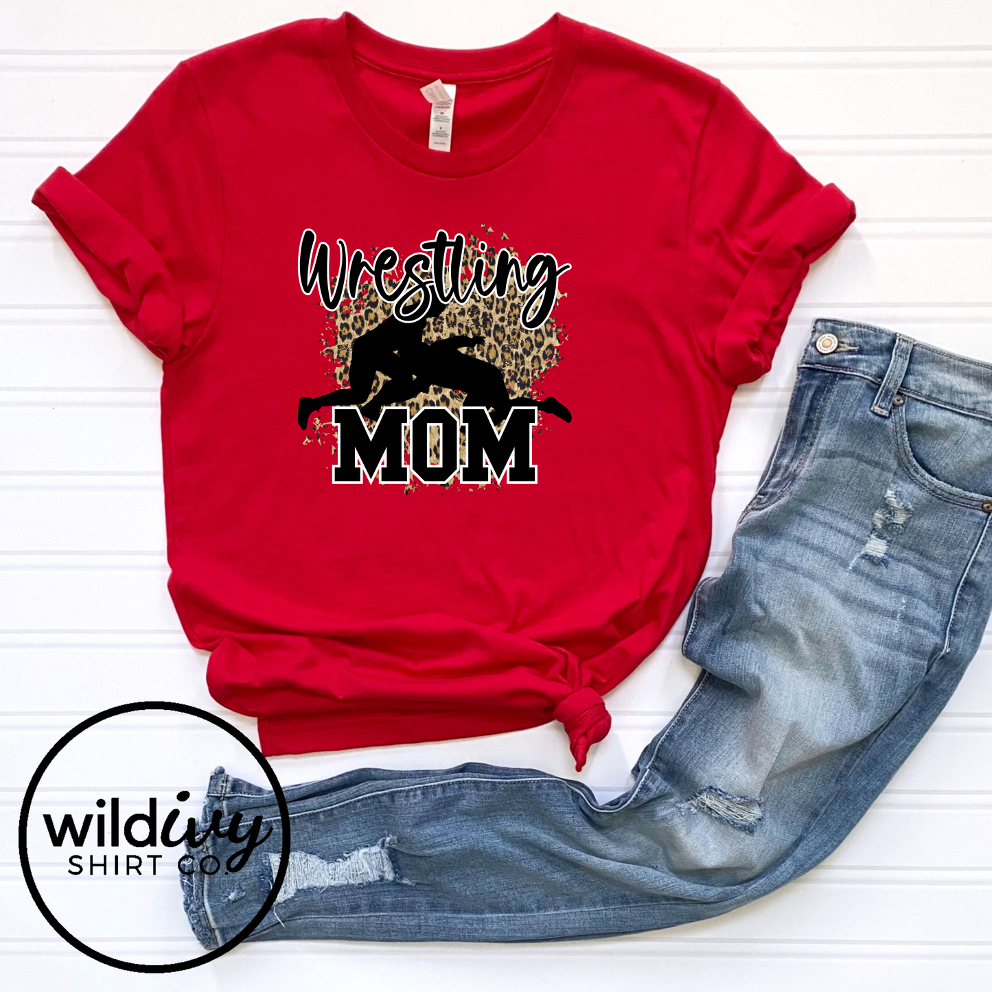 Webb City Wrestling Mom Leopard