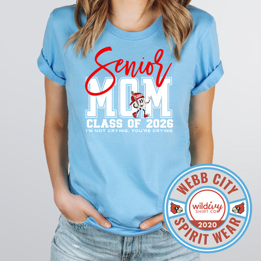 Senior Mom Baseball 2026 I'm Not Crying...