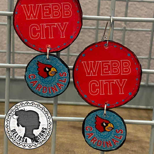 Webb City Cardinals Red & Blue