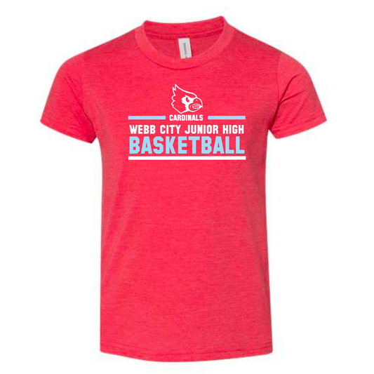 Webb City Junior High Girls Basketball Tee YOUTH